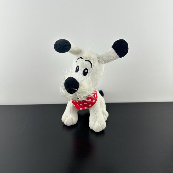 Idefix Dog Asterix Obelix Plush White Stuffed Animal Plush Soft Toy Dogmatix 7” - Picture 1 of 6